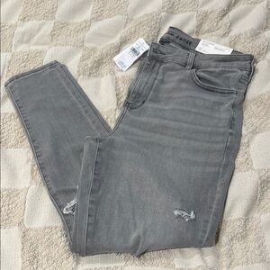 American Eagle Outfitters Women's Charcoal Skinny Jeans